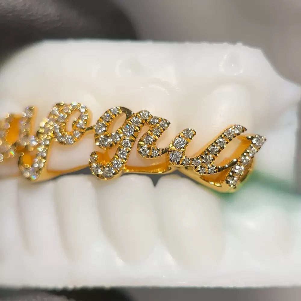 Custom Grillz & Custom Bling Letter Grillz
