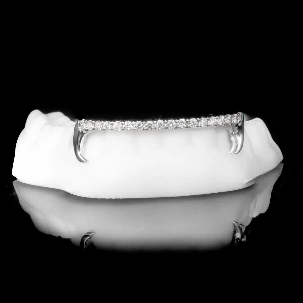 Custom Grillz & Iced Fang Bar Grillz
