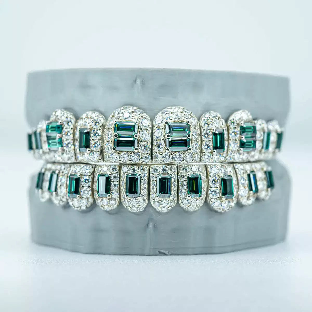 Custom grill & Emerald Ice Grillz