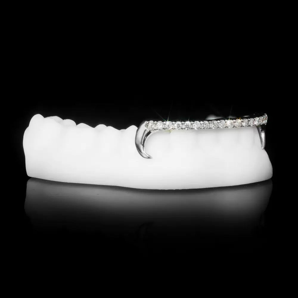Custom Grillz & Iced Fang Bar Grillz