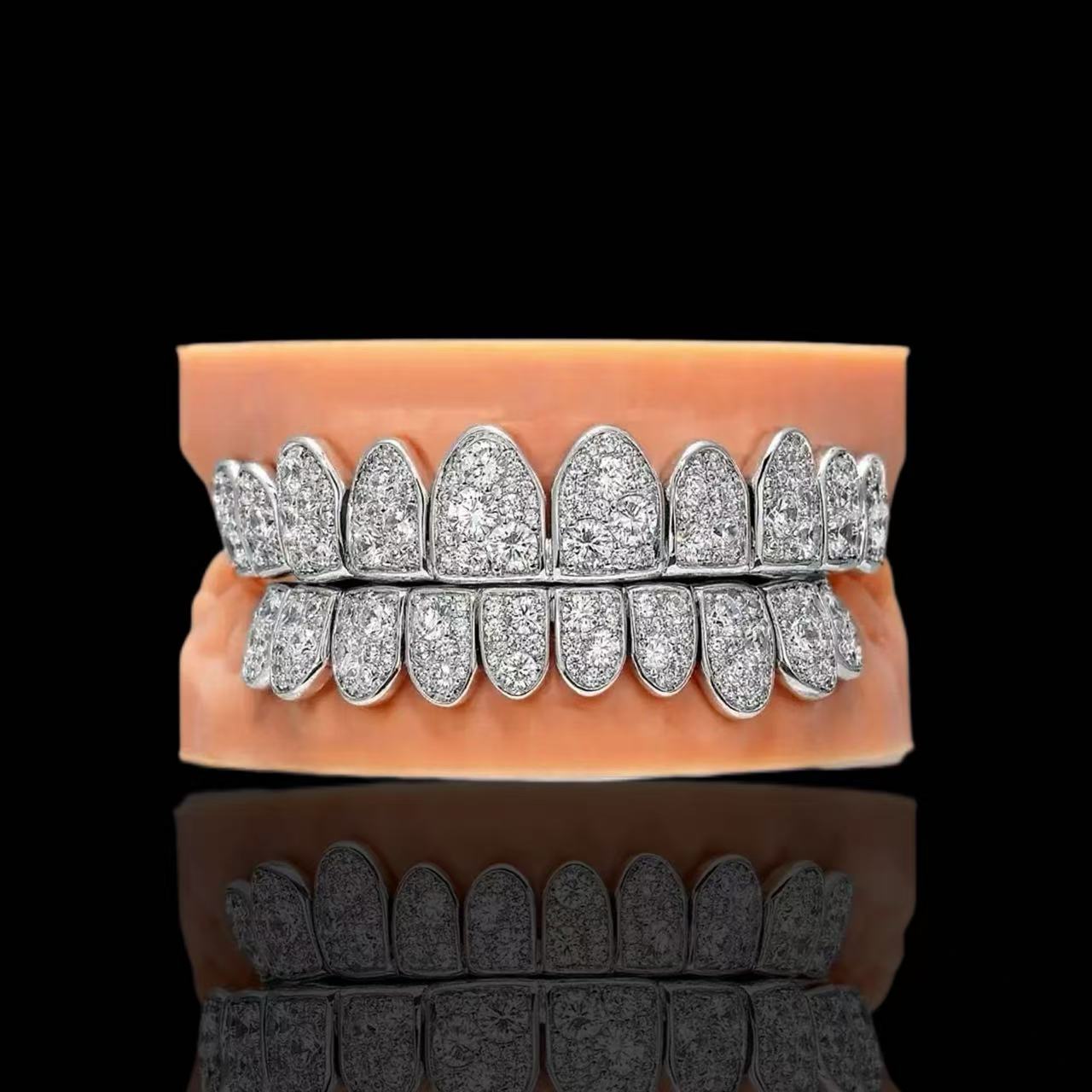 Custom grill & Mosaic Diamond Grillz