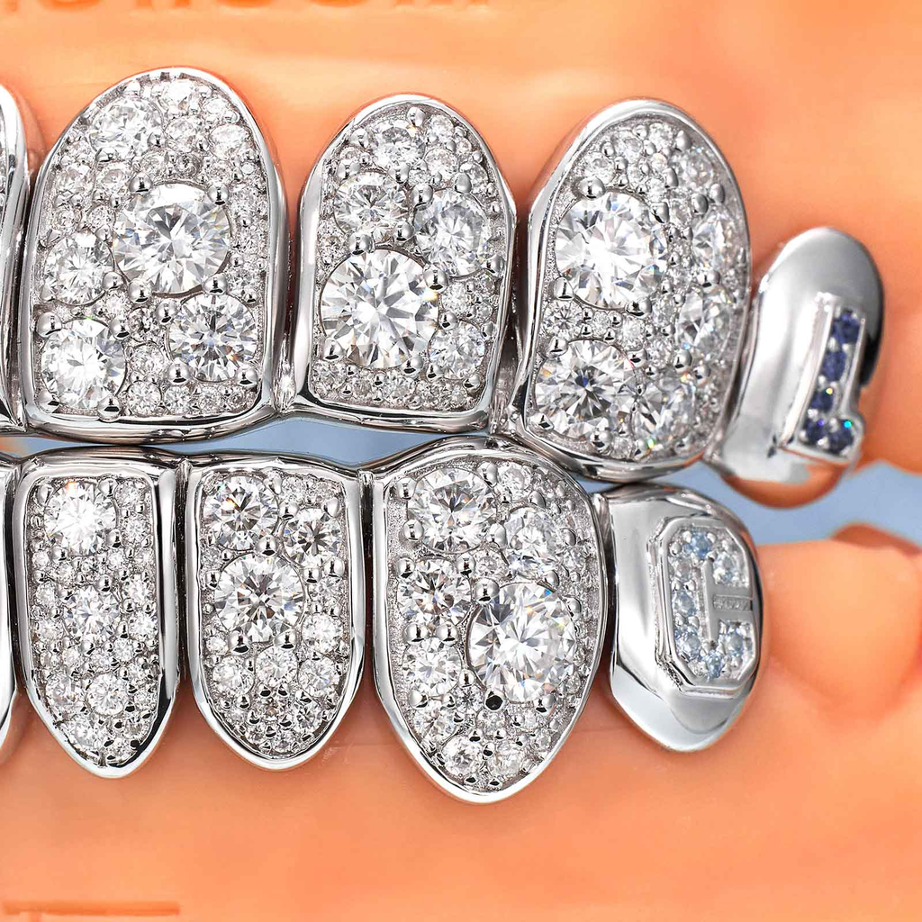 Custom grill & Mosaic Diamond Grillz