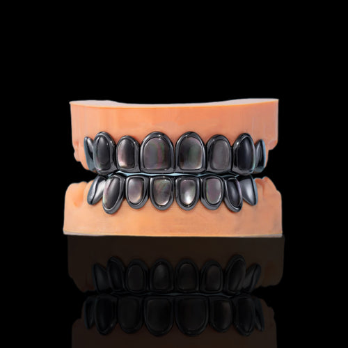 Custom grill & Black Shell Grillz