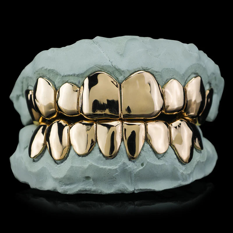 Custom grill & Solid Gold Grillz