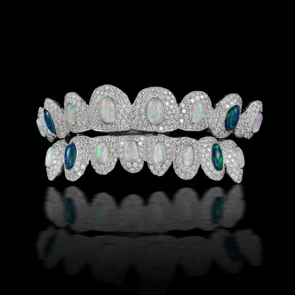 Custom Grillz & Opal Diamond Grillz