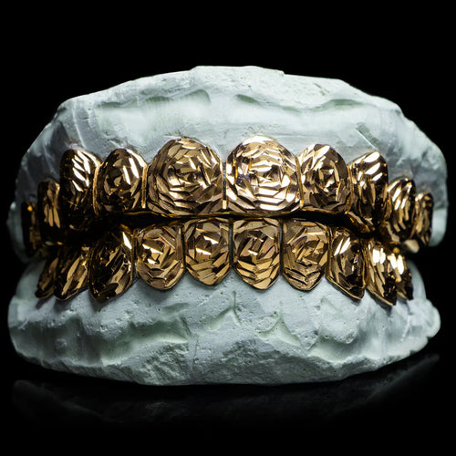 Custom grill & 925 Sterling Silver Rose Cut Grillz