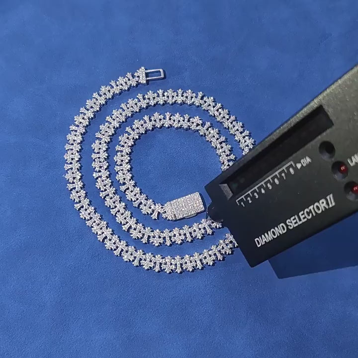 Custom Jewelry & Hip Hop Cross Chain Moissanite Men's Jewelry