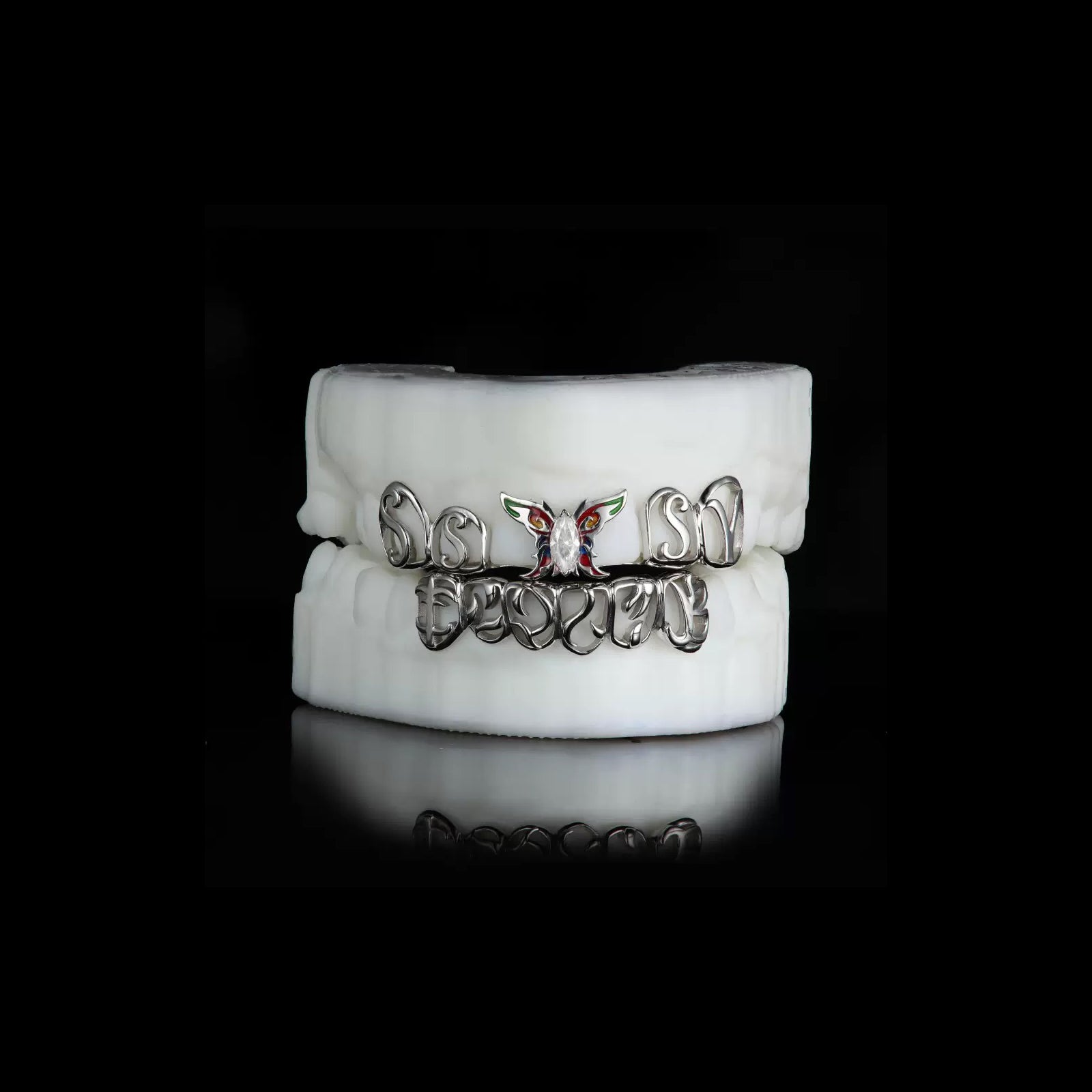 Custom Grillz & Butterfly S925 Grillz